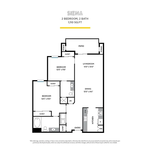 Floor plan Siena