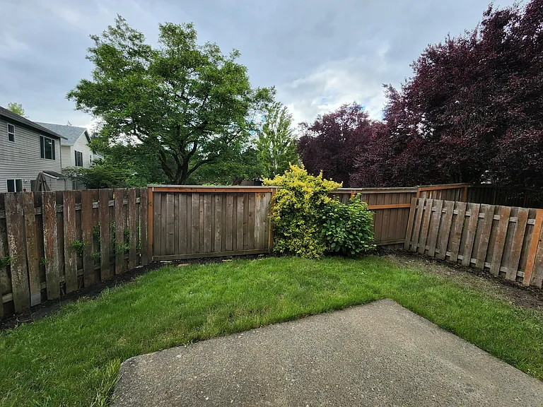 Fenced Yard