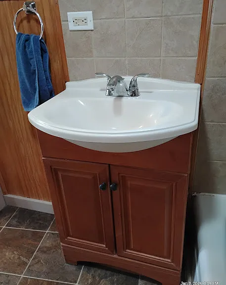 Tile is eye pleasing throughout!