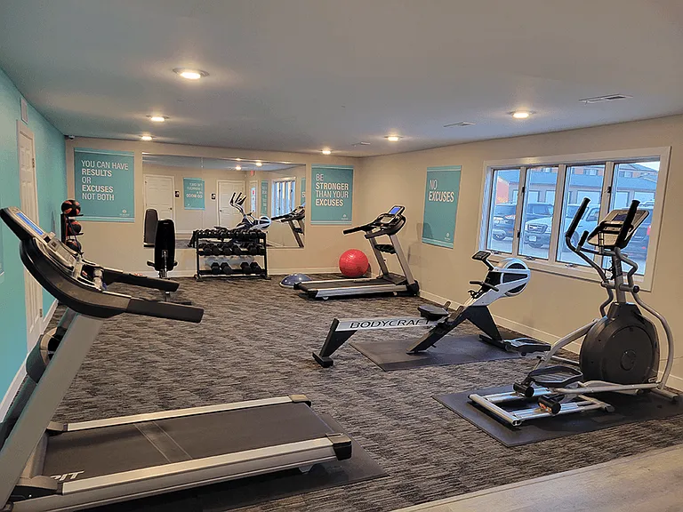 Break a Sweat in Our Fitness Center