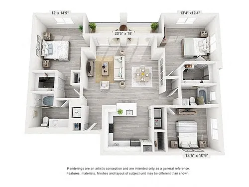 Floor plan Majestic