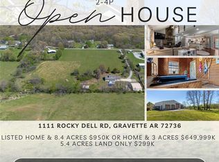 1111 Rocky Dell Rd NE, Gravette, AR 72736