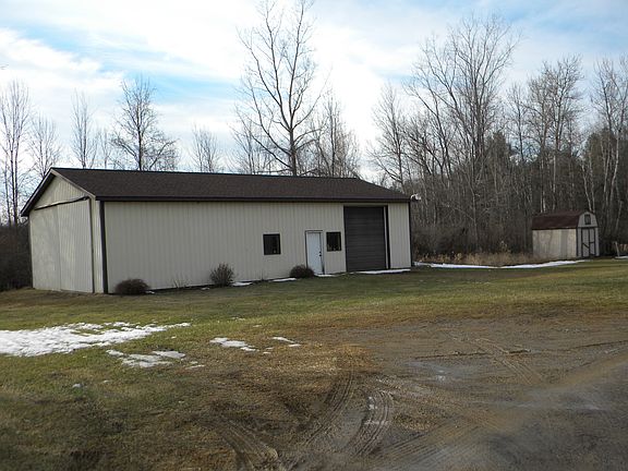 Pole barn and smaller shed