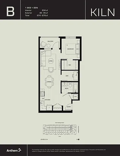 Floor plan B