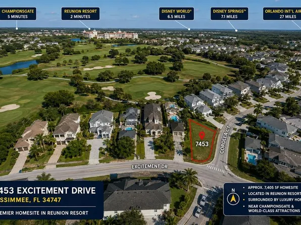 7453 EXCITEMENT DRIVE LOT 27, KISSIMMEE, FL 34747