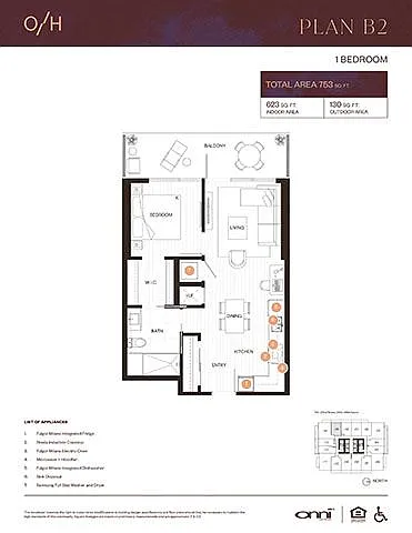 Floor plan Plan B2
