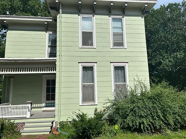 West side of house