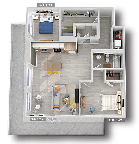 Floor plan B3V