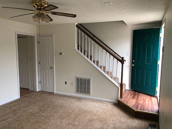 Living room & front door.