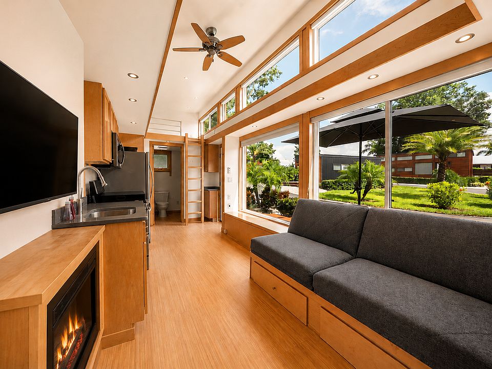 Unit #3 Interior - Vaulted Ceilings with Lots of Natural Light, Open Layout, Ceiling Fans