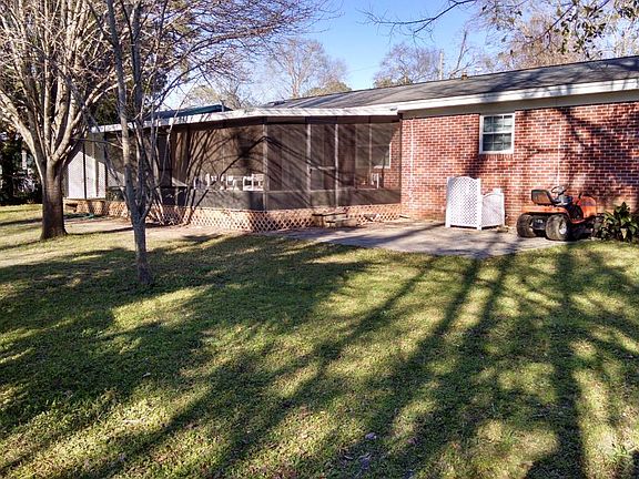 Fenced back yard