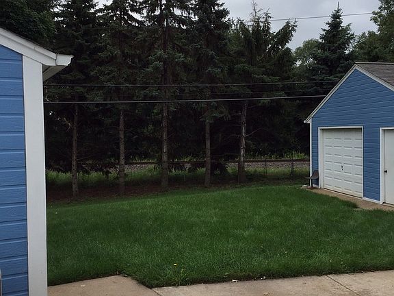 Portion of backyard