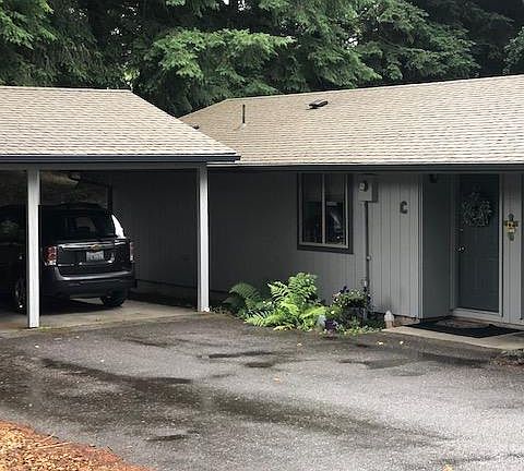 another view of Unit C showing their parking space