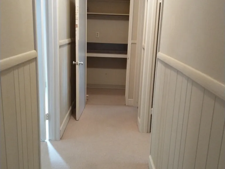Hallway showing pantry