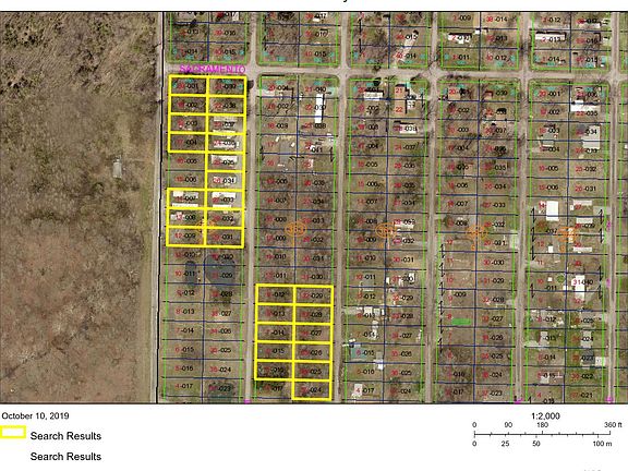 Funky layout for a MHP.  16 parcels on the west side with 2 of those in the center owned by a 3rd pa