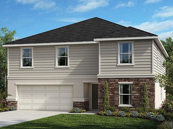 Exterior E with optional stone