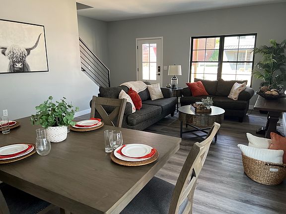 Staged unit with an identical floorplan.