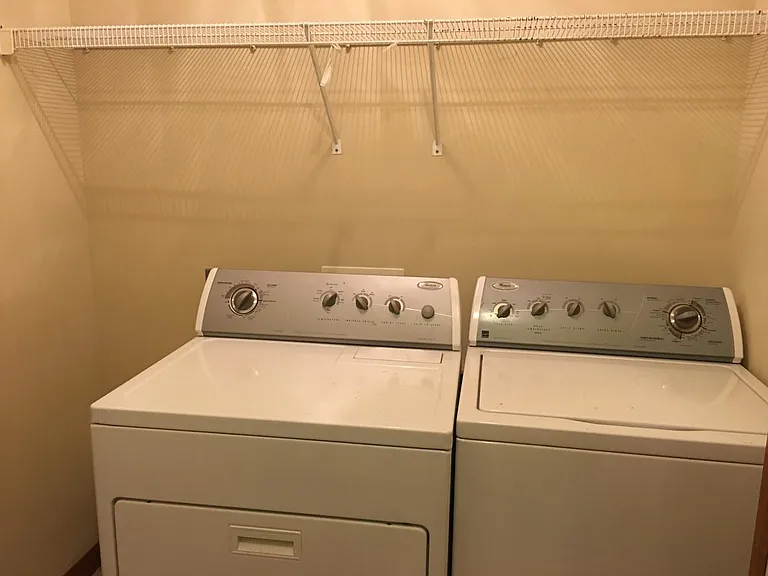 Washer and Dryer Included!