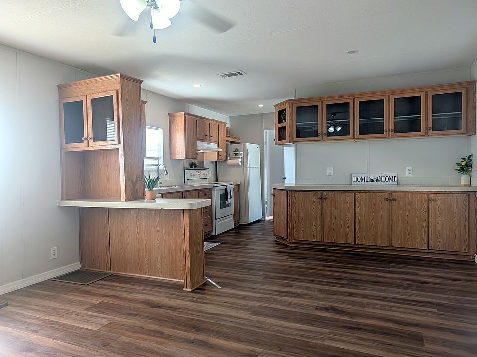 Kitchen from living room