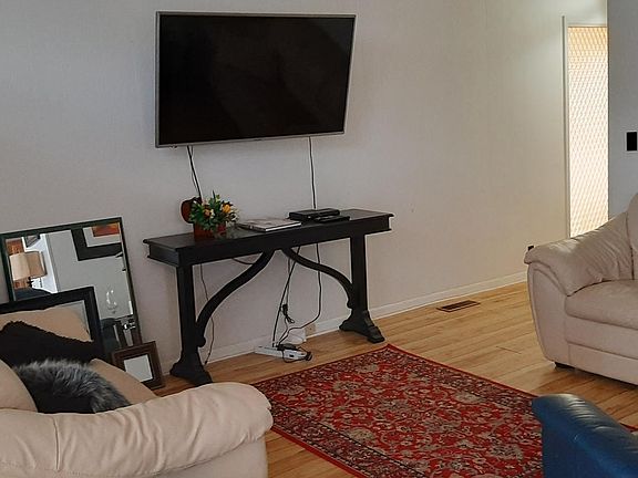 Living room with HDTV