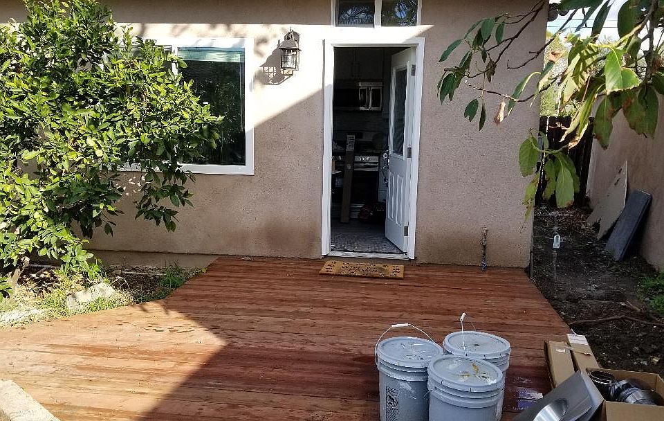 Entry Door Just After It Rained