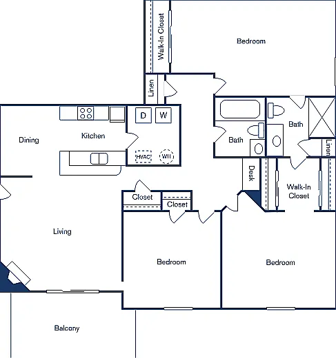 3x 2 BATH - 1,321 SQ FT 3x 2 BATH - 1,321 SQ FT