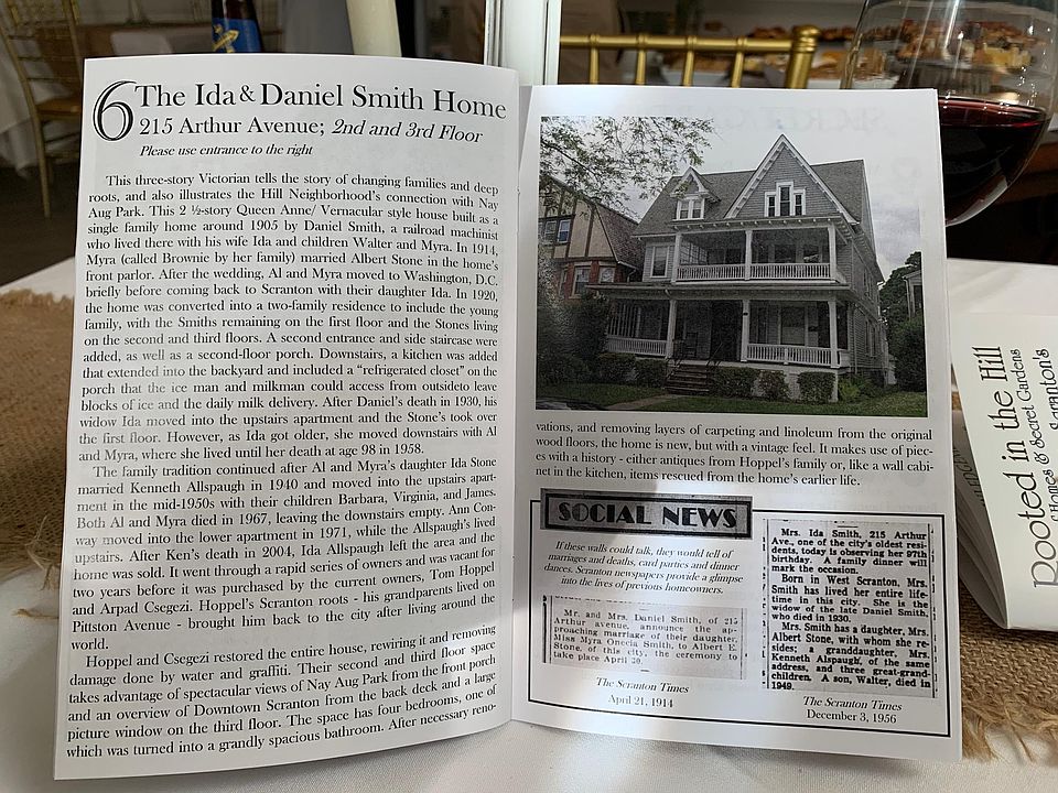 The Ida & Daniel Smith Home. The house was nominated for the Lakawanna Historical Societies 2019 house tour! An honor!
