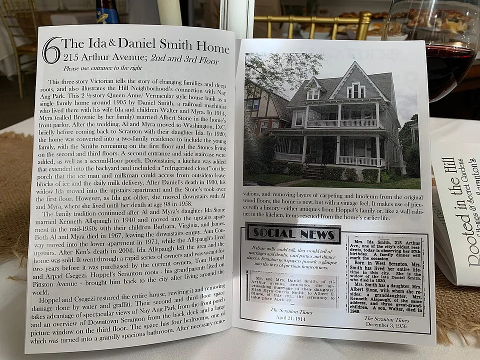 The Ida & Daniel Smith Home. The house was nominated for the Lakawanna Historical Societies 2019 house tour! An honor!