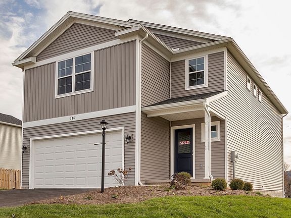 The Wynwood A - Streamline Series by S A Homes - Front exterior view - 2 story home with vinyl sidin