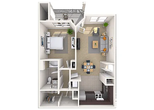 Floor plan The Hickory