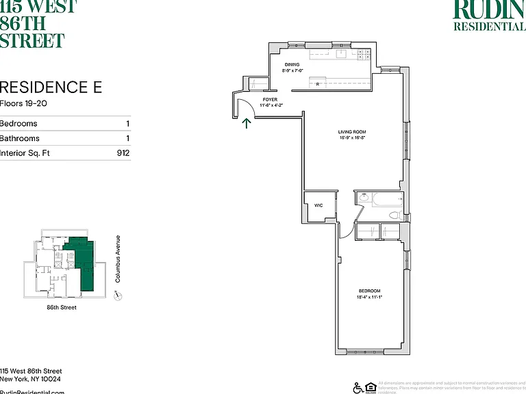115 W 86th St #20E — Photo 11