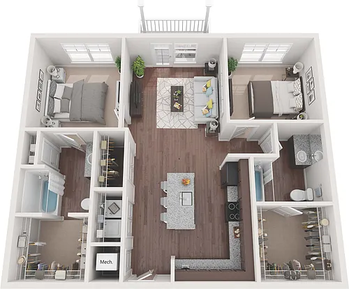 Floor plan Madison