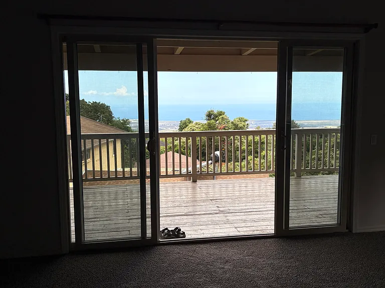 View from inside home