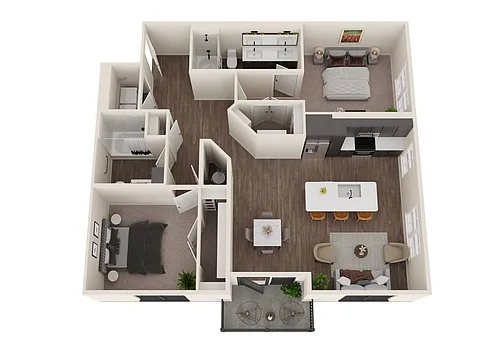 Floor plan B3