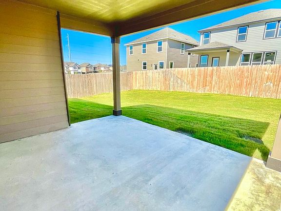 Massive Backyard space for pets and family. Speaker box areas ready for future installation.