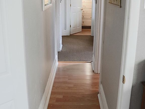 Hallway view from bedroom