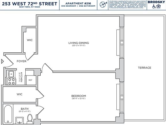 2nd image of 253 W 72nd St APT 216