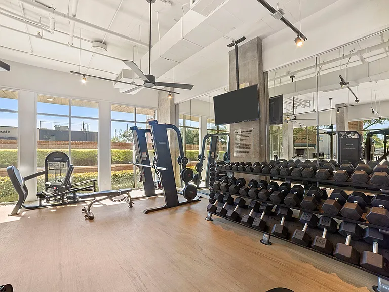 24-hour fitness center