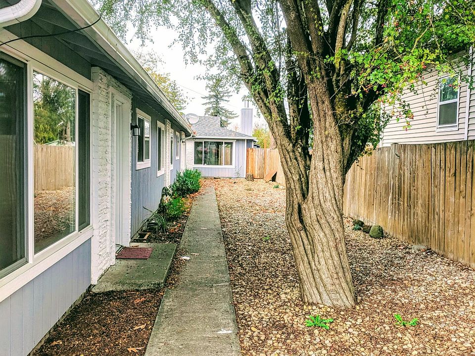 Rental house is a separate, detached unit in back of three unit triplex.