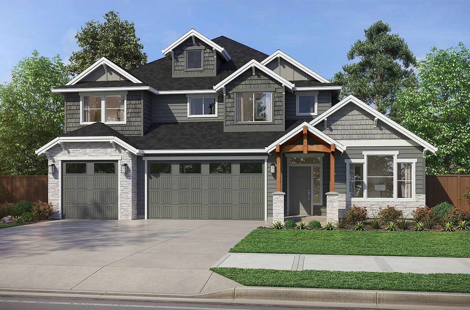 The Rainier Plan, The Nines at Camas Meadows Golf Course Homes