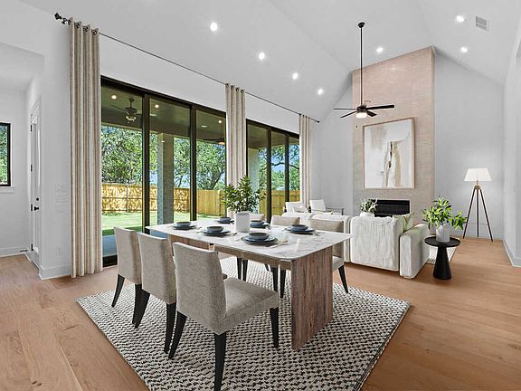 Family Room Dining Room