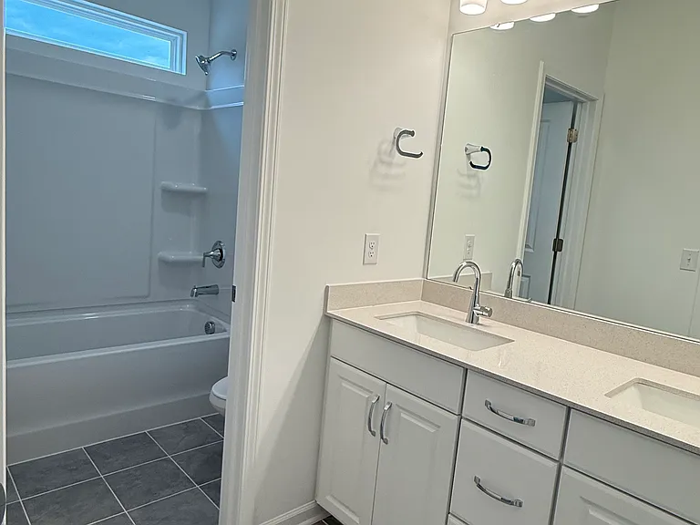 Jack and Jill bathroom