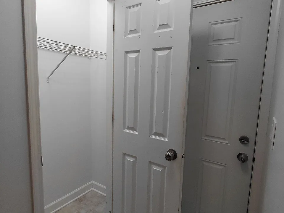 Front entry closet