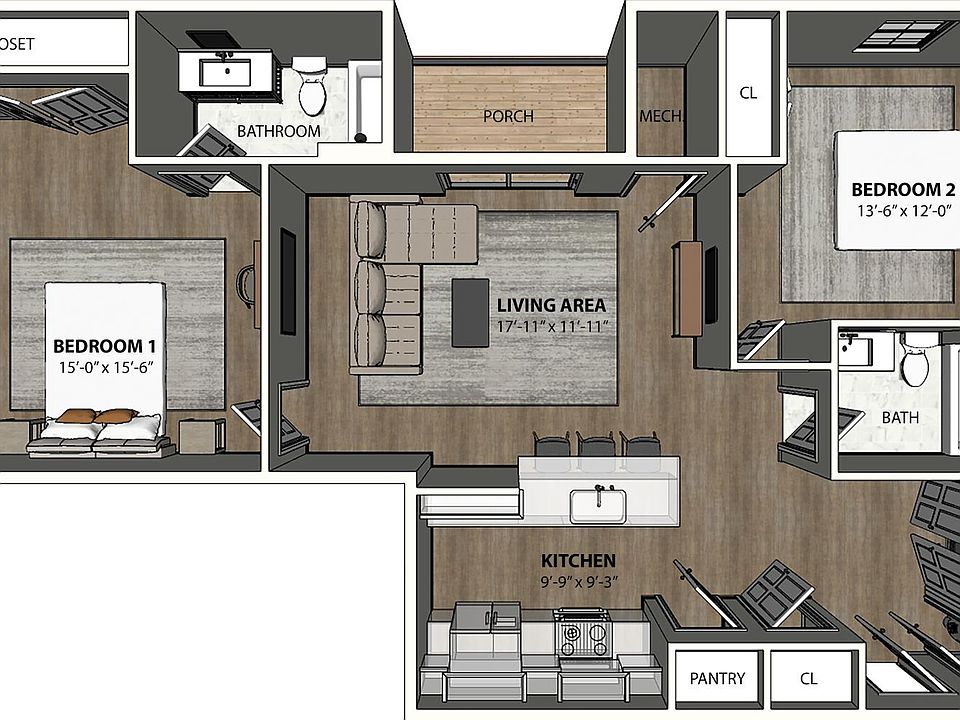 2nd image of 3885 E Market St #1101