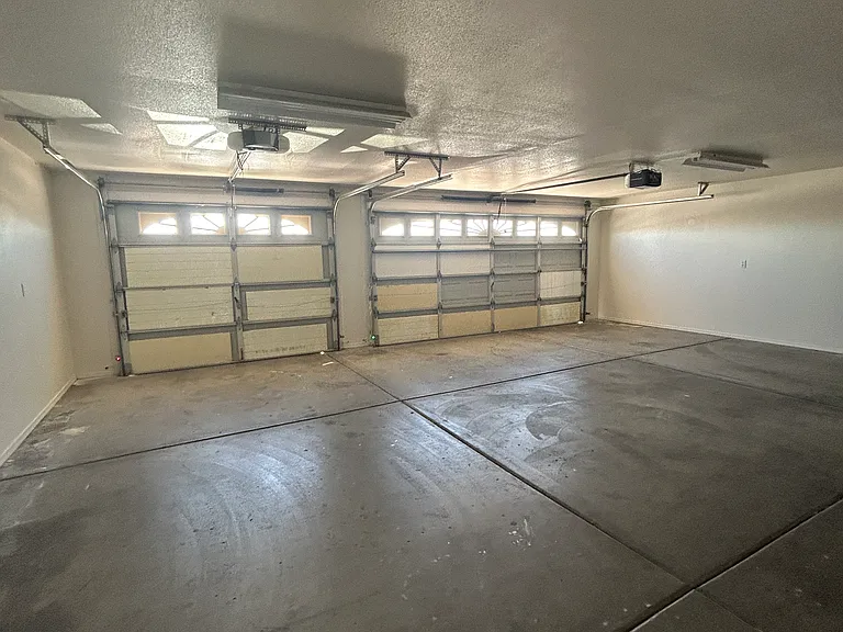Three car garage
