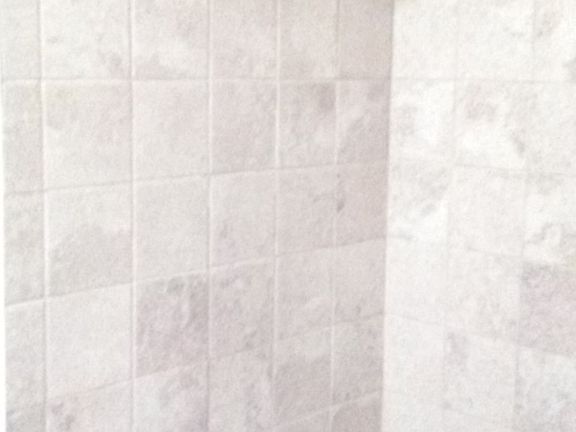 Tile in updated bathrooms