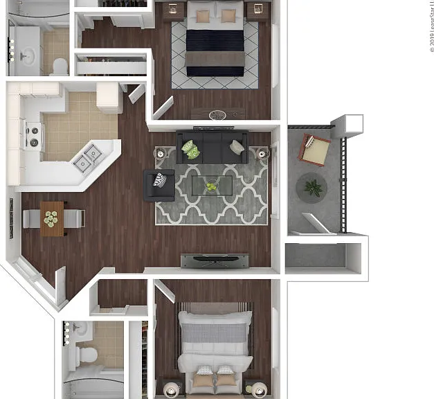 Plan 3 Floorplan Diagram