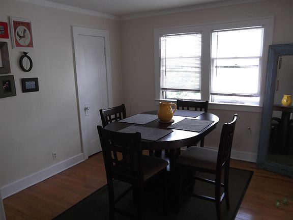 Dining room looking East