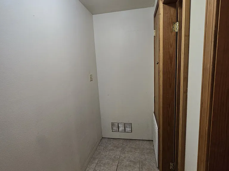 Hallway to laundry room