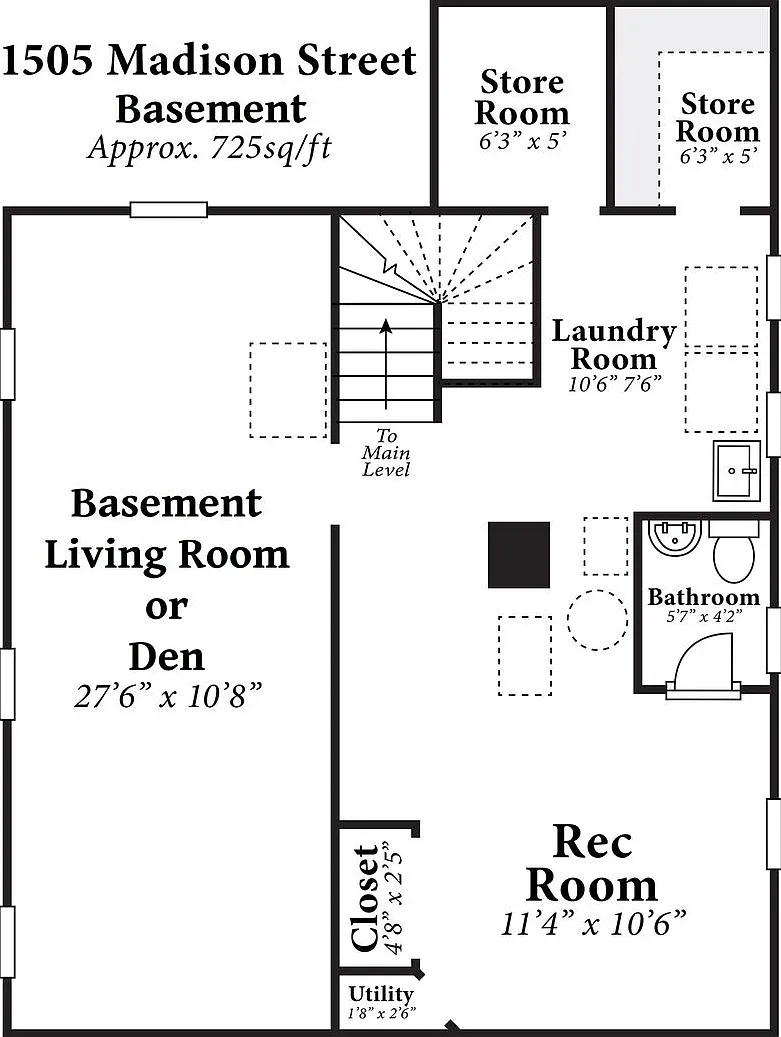 1505 Madison St. (6 BR++) - Tallard Apartments — Photo 4